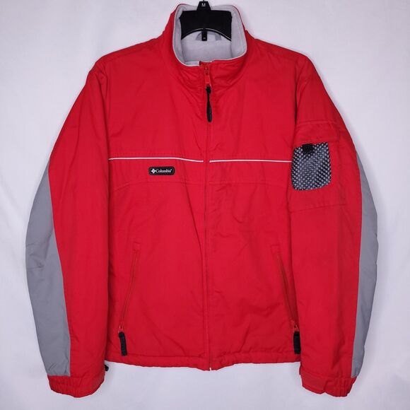 Columbia Jacket Womens Small Red Fleece Expedition - Picture 1 of 14